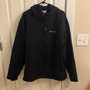 Columbia Black Full-Zip Jacket